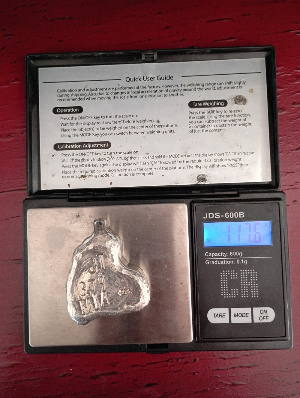 999 Fine Sliver  (sold as scrap)